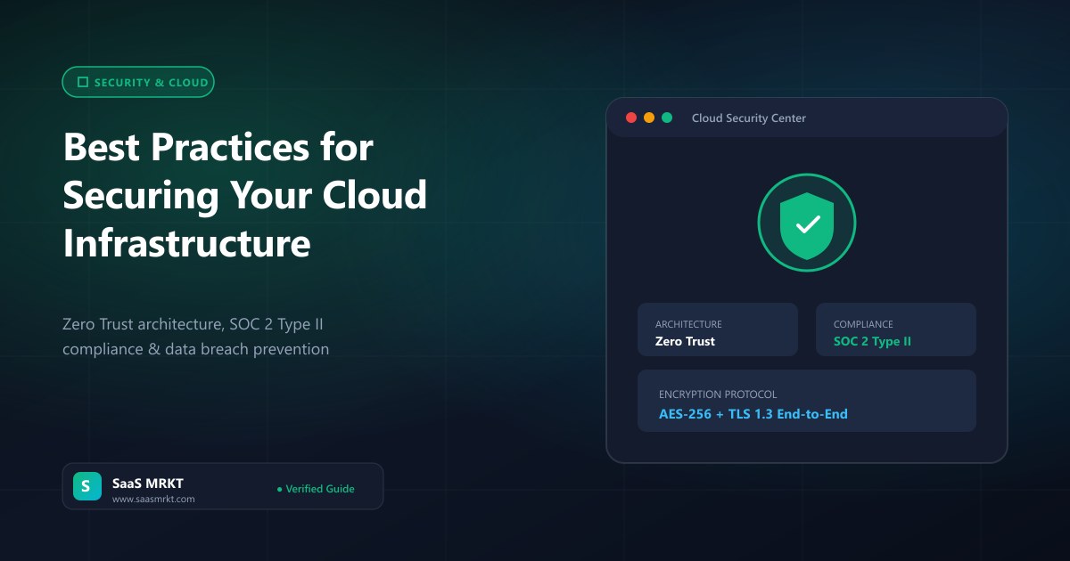 Best Practices for Securing Your Cloud Infrastructure