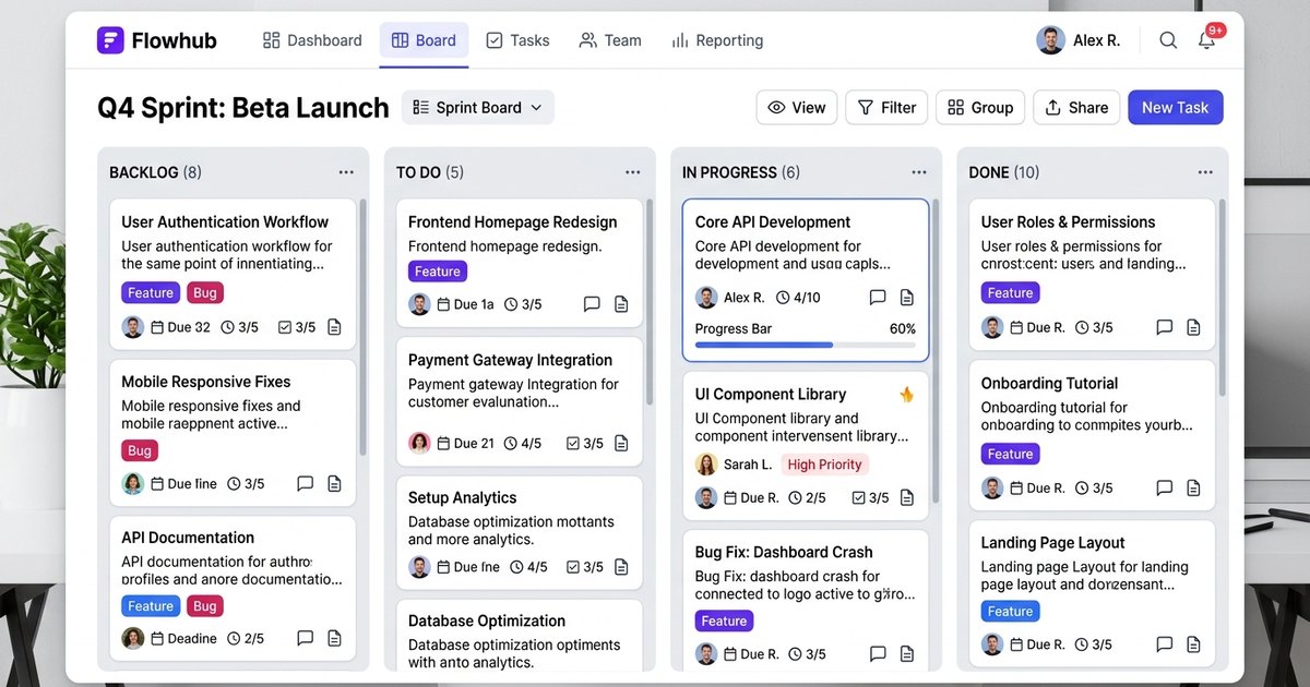 How DesignCo Scaled 3x with TaskFlow's Project Management Suite